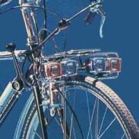 フラッシャー付き自転車